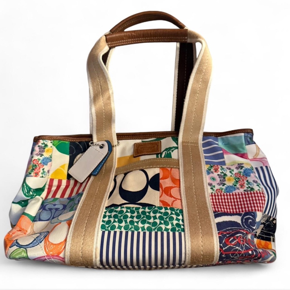 Coach Patchwork Tote SET